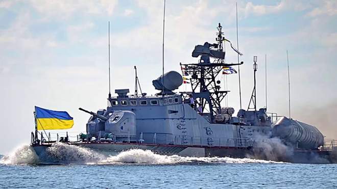 البحارة الأوكرانيون يشاركون في تدريب للبحرية التركية